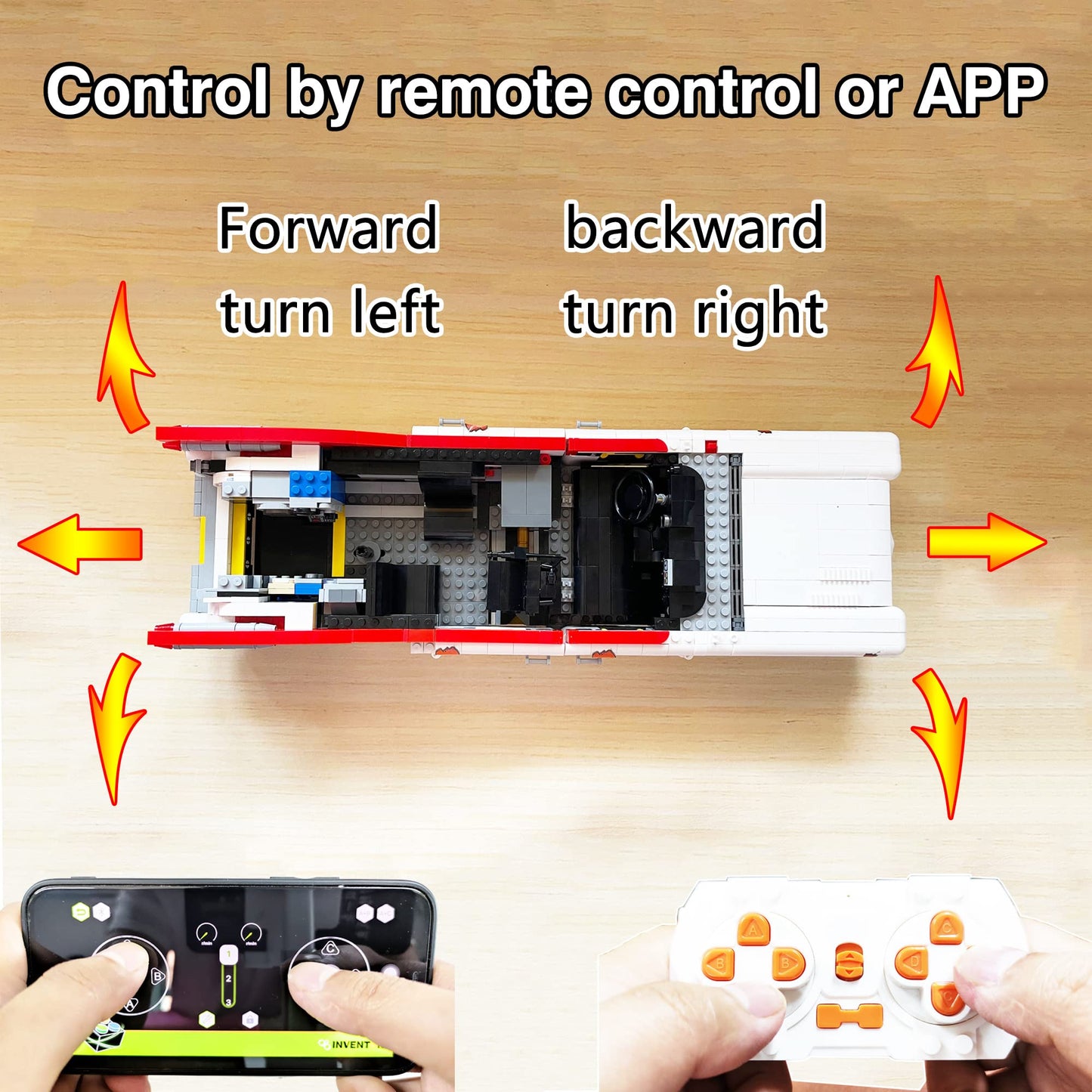 For Lego Icons Ghostbusters Ecto-1 10274 Super Motor And Remote Control Upgrade Kit, Birthday, For Adults, Compatible With Lego 10274(Model Not Included)…