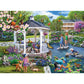 Bits And Pieces – 4-In-1 Multi-Pack 1000 Piece Jigsaw Puzzles For Adults – Glorious Gardens By Artist Mary Thompson, Completed Puzzle Size: 20' X 27'