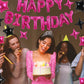 TONIFUL 35PCS Hot Pink Birthday Balloon Set, 16 Inch Star Balloons for Kids & Adults Party Decorations