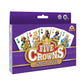 PlayMonster Five Crowns - The Game Isn't Over Until the Kings Go Wild! - 5 Suited Rummy-Style Card Game - For Ages 8+