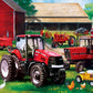MasterPieces 2000 Piece Jigsaw Puzzle - Farmall 4-Pack, 14" x 19", Paper, Model 41402, Ideal for Adults and Families