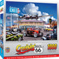Cruisin Route 66 Bomber Command Caf 1000 Piece Jigsaw Puzzle