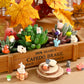 DTOFOOT 56 Pcs Mini Resin Animals Tiny Farm Animals Resin Ducks Cats Turtles Frogs Mini Animals Figures to Hide Mini for Fairy G