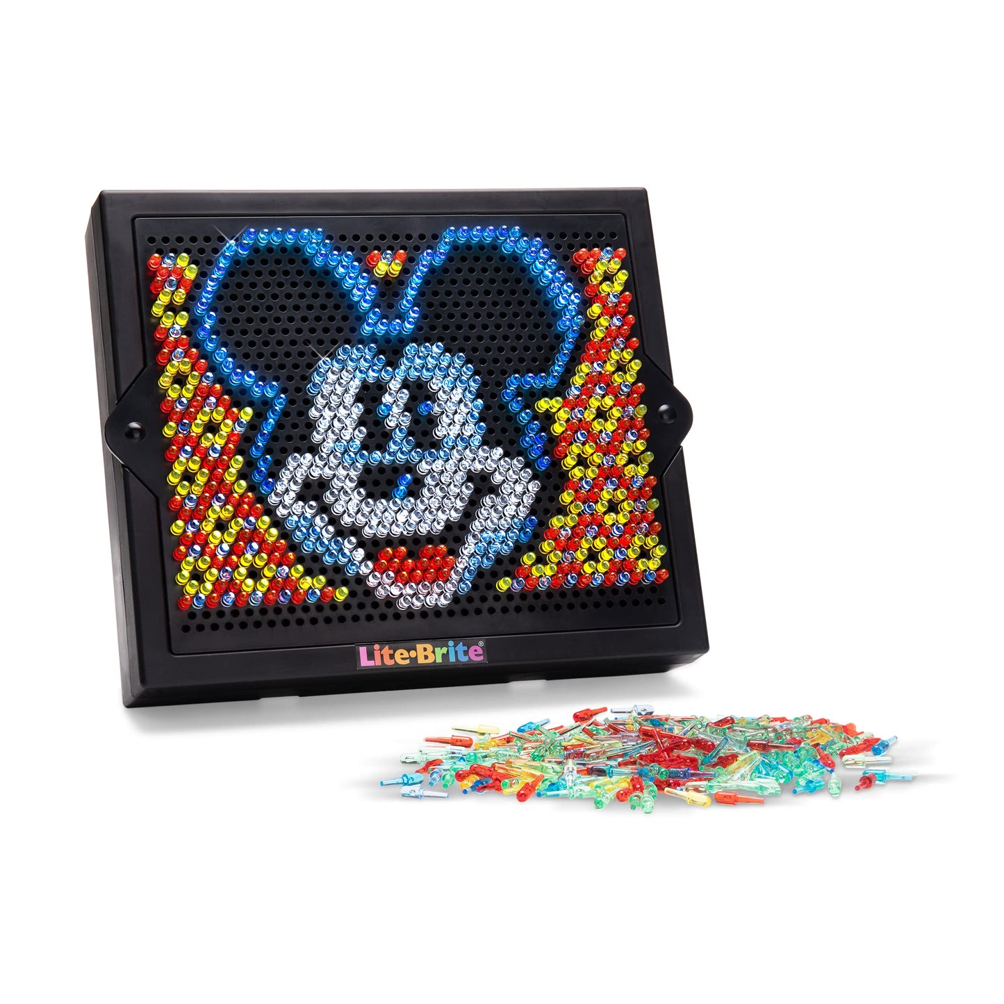 Lite Brite Super Bright HD, Disney Edition - Creative Retro Light-Up Screen - Educational Play for Children, Enhances Creativity