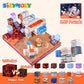Silymoly Magnetic Blocks Space Exploration Editon Set Magnetic Building Blocks Stem Montessori Sensory Toys Age 3-5 4-8 5-7 Gift