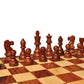 PALM ROYAL HANDICRAFTS Handmade Rosewood Foldable Chess Board Set Wooden with Non Magnetic Pieces and Extra Queens for 2 Players