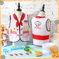 Panitay 12 Pcs Kids Community Helper Dress Up Vest, Boy & Girl Career Cosplay Party Costume For Toddlers Occupation Role Play(Ch