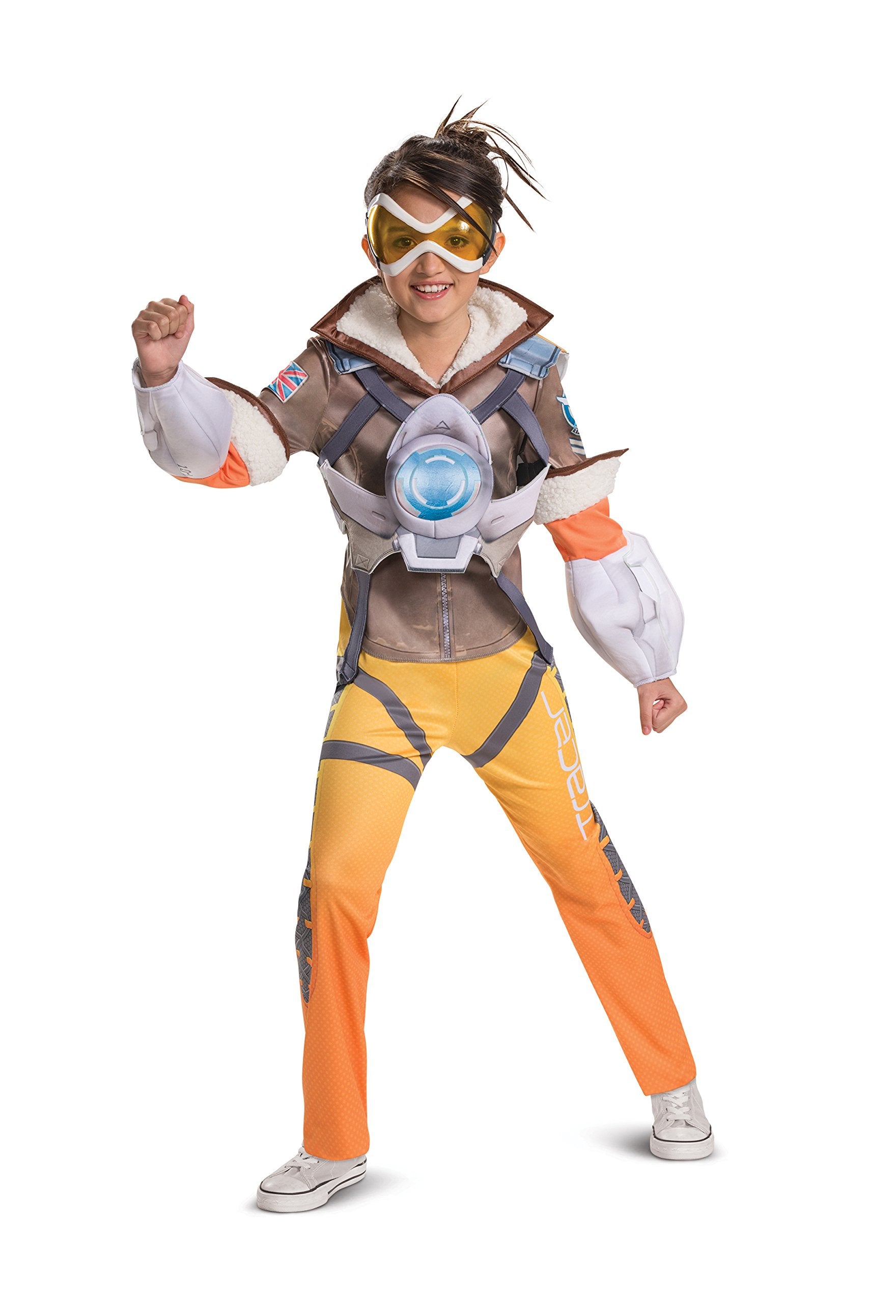 Disguise Tracer Deluxe Child Costume, Multi Color, Medium/(7-8)