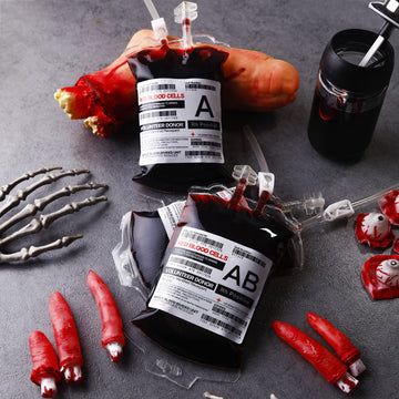 Meowtastic Blood Bags For Drinks For Halloween Party Decorations, Reusable Halloween Blood Bag Drink Pouches With Syringe, Iv Bags For Drinks, Vampire Nurse Graduation Decoration Supplies, Pack Of 50