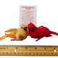 Westmon Works Cardinal Decor Set With Clip Male And Female Love Bird Cardinals With Story Card Boxed