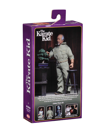 Neca The Karate Kid - Mr. Miyagi - 8' Clothed Action Figures