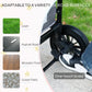 Kinder King Folding Wagon Stroller For 2 Kids, Convert To Newborn Bassinet, 2 Seater W/Removable Canopy, Adjustable Handle, All-