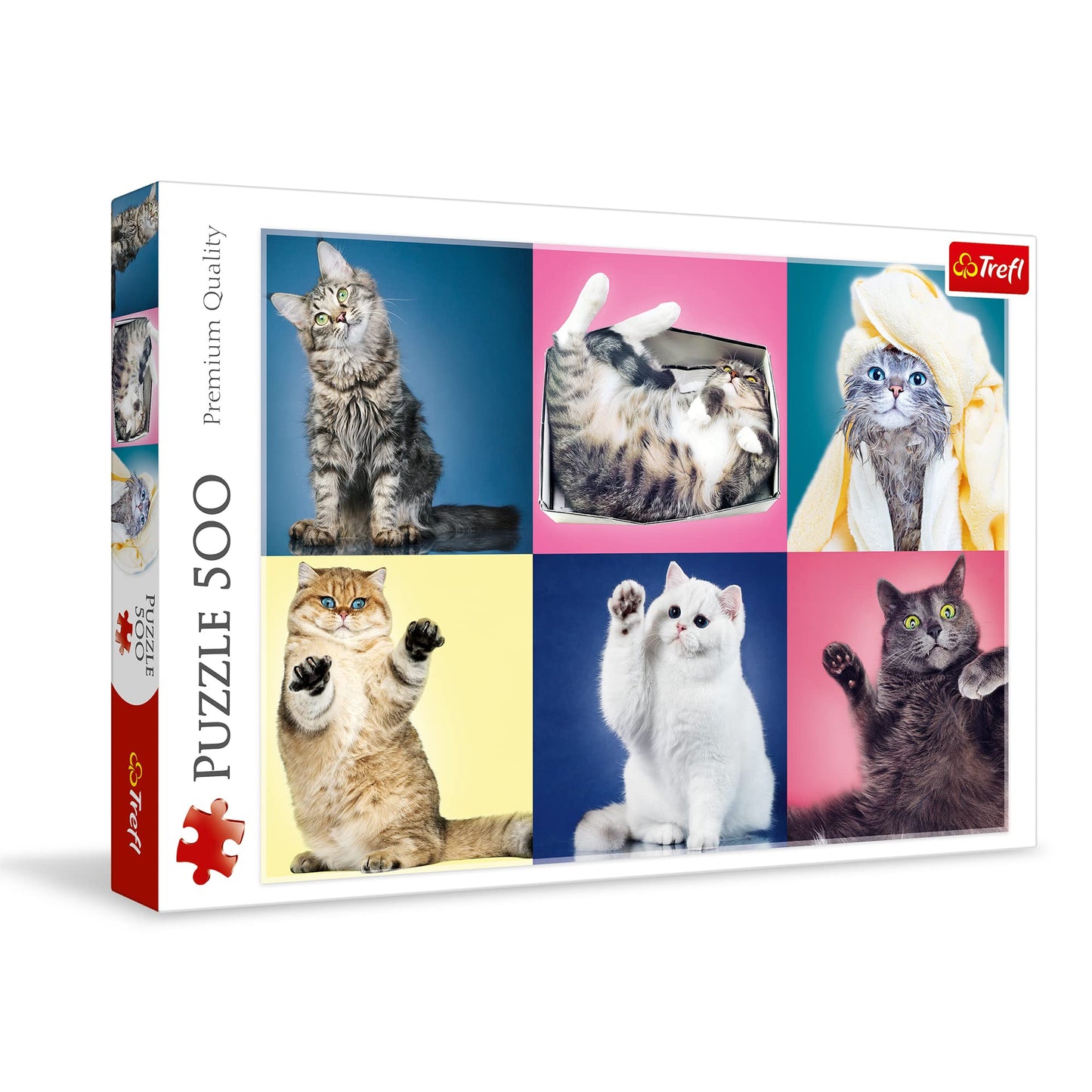 Trefl 500 Piece Jigsaw Puzzles  Kittens
