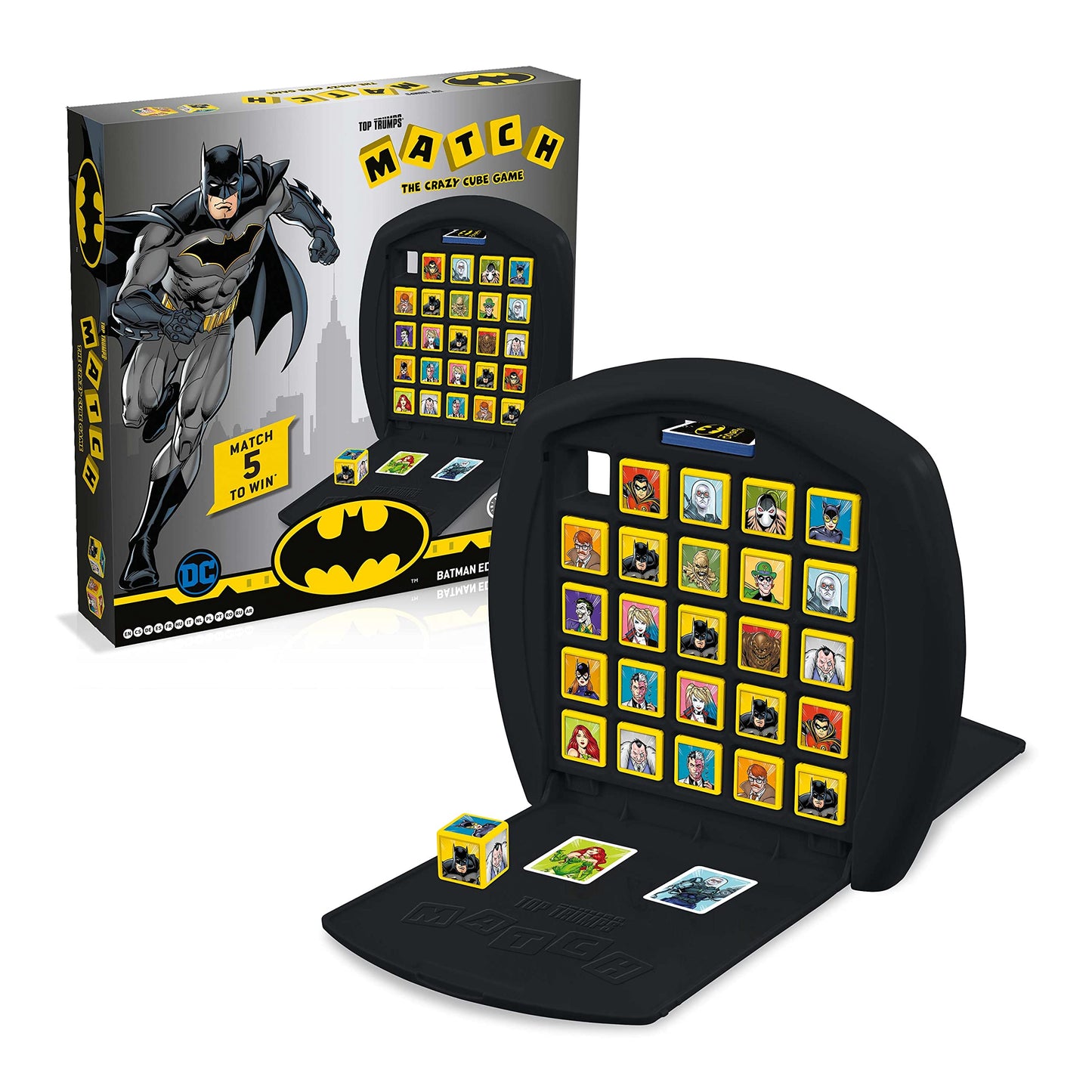 Top Trumps Batman Classic Match Game - Plastic - WM01748-ML1-6 - Fun for All Ages