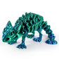 3D Printed Dinosaur  3D Printed Animals Dragon Fidget Toy mature-themed Desk  Poseable Dino Skeletons with Articulated Joints  Easter Basket Stuffers  Home Decor  Stress Relief Toy for Autism (Ankylosaurus)