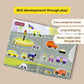 Shumee My First Sticker Book- Vehicle Themed (3+ Years) | 160+ Stickers | Long Lasting & Reusable Stickers! | Non Toxic & Safe |