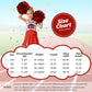 Woohand Halloween Costumes 5-12 Years Girls Cheerleader Costume Cheerleading Outfit Dress For Party Birthday Gift