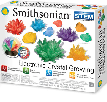 Smithsonian Electronic Crystal Growing 35X23 Inch