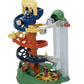 THOMAS & FRIENDS Rail Rollers Spiral Station Toy, Red Plastic, Model CDN20