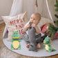 Adorlynetty Big Dinosaur Plush Toy, 15.7' Dinosaur Stuffed Animal Stuffed Dinosaur Plush Cute Dino Plush Soft Dinosaur Plushie Dino Stuffed Animals Toys For Boys Girls Baby Kids Green