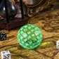 Poludie Upgraded D100 Dice, Single 100 Sided Polyhedral Dice D100 Die 50mm, D&D Dice D100 Game Dice, 100 Sided Cube with DND Dic
