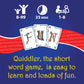 Quiddler Card Games For Kids - Playing Cards Word Games, Deck Of Cards, Fun Family Games For Kids And Adults, Game Night, Travel