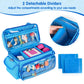 Jaffzora Carrying Case Compatible with Toniebox Starter Set Cute Storage Bag Fits for Tonies Figures Characters Tonies Headphones & Accessories  Blue(Bag Only)