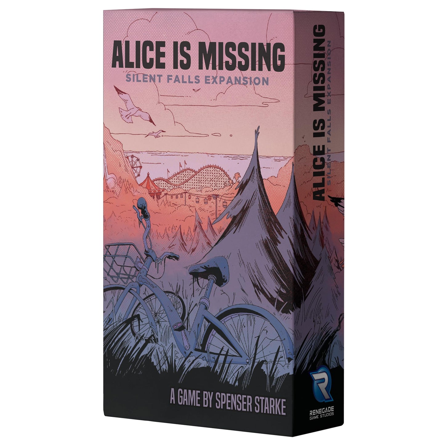 Renegade Game Studios: Alice Is Missing - Silent Falls Expansion - Silent Roleplaying Game, Text Messaging Rpg, Ages 16+, 3-5 Pl