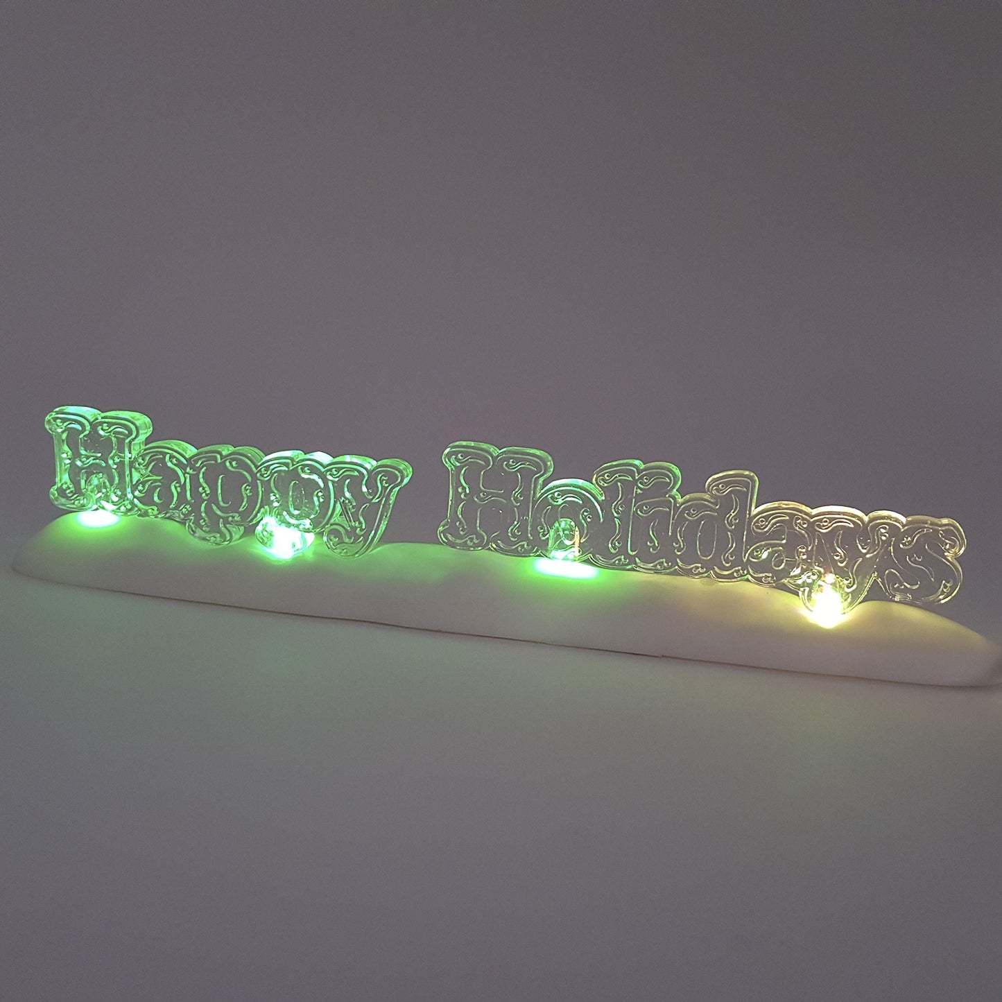 Department 56 Accessories For Villages Happy Holidays Lit Yard Decor