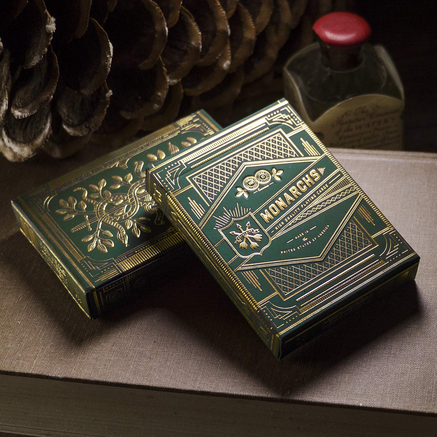 Theory11 Monarch Playing Cards (Green)