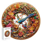 WETUFIN - Wooden Jigsaw Puzzles for Adults, Peacock Style Wooden Jigsaw Puzzles for Adults Large Size Puzzles Unique Shape Puzzl