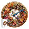 WETUFIN - Wooden Jigsaw Puzzles for Adults, Peacock Style Wooden Jigsaw Puzzles for Adults Large Size Puzzles Unique Shape Puzzl