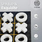 Umaid Luxury Marble Tic Tac Toe Game - A Sophisticated Touch For Dad This Fathers Day - Handcrafted 10    Onyx Board With Velvet