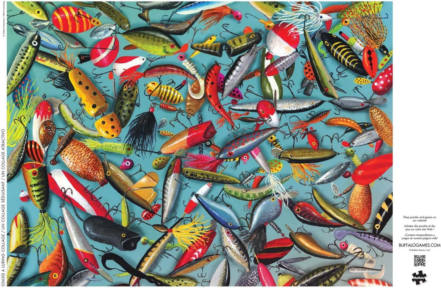Buffalo Games - Robert Hautman - A Luring Collage - 1000 Piece Jigsaw Puzzle For Adults -Challenging Puzzle Perfect For Game Nig