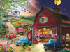 Buffalo Games 1000 Piece Jigsaw Puzzle - Farm Life Day and Night, Large Size, Multicolor, Model 11879, Perfect for Adults and Game Nights