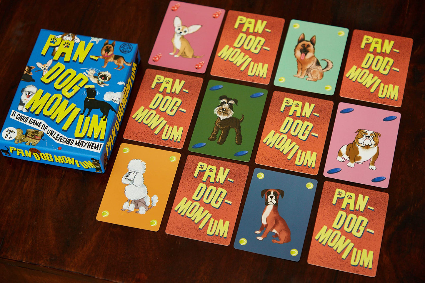 Pandogmonium: A Frantically Fast-Paced Family Card Game - Party Games - Card Games For Adults, Teens, Kids, Dog-Lovers