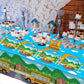School Bus Birthday Party Supplies Back To School Decorations School Bus Theme Party Tableware Includes Plates Napkins Fork And