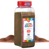 Hygloss Colored Sand for Crafts - 3 lb Bottle, Brown - Vibrant Colorful Fine Sensory Play Sand Art Kits for Kids - Classroom Act