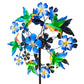 Senflame Double cutting edge Hummingbird Swivel Wind Spinners  Outdoor Garden Spinners 38inch Garden Stakes Dccor  Metal Pinwheels for Yard and Garden