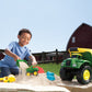 TOMY John Deere Durable Construction Vehicles Toy for Kids, Big Scoop Dump Truck, 21 Inch
