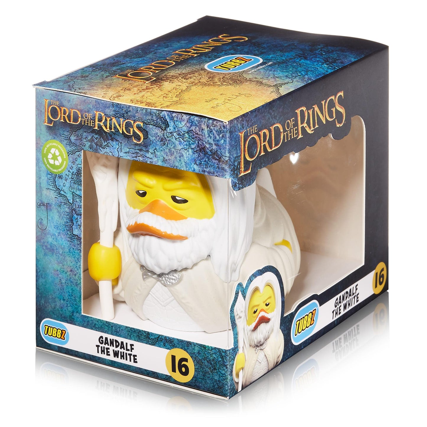 Tubbz Boxed Edition: Lord Of The Rings - Gandalf The White Cosplaying Rubber Duck Vinyl Figure