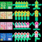 24Pcs Pop Fidget Spinners Bulk - Diy Deformable Astronaut Fingertip Toys With Cards Keychain Fidget Spinners Glow In The Dark Pa
