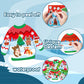CY2SIDE 24 Set Christmas Ugly Sweater Scene Sticker for Kids Make a Winter Sweater Scene with Penguin Sticker Make Your Own Chri