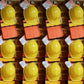 AnapoliZ Yellow Construction Hats Toy For Kids Dress Up Theme Party Fun Pack | 12 - Pack