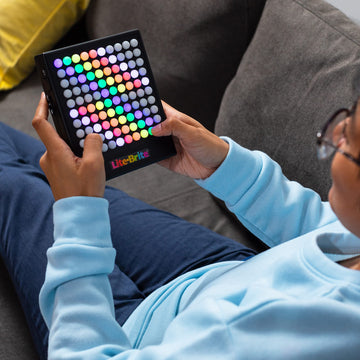 Lite-Brite Touch - Multicolor Light Up Portable STEM Toy for Kids, Creative Art & Sensory Learning Gift for Ages 6+