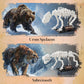 BrickTribe 6 in 1 Fossil Building Kit - Compatible with Lego, 928 PCS Prehistoric Beasts STEM Toys for Kids Ages 8+