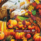 Springbok 500 Piece Fall Harvest Puzzle - Cardboard, Fall Colors (Orange, Yellow, Brown), Model 33-01708 for Adults and Families