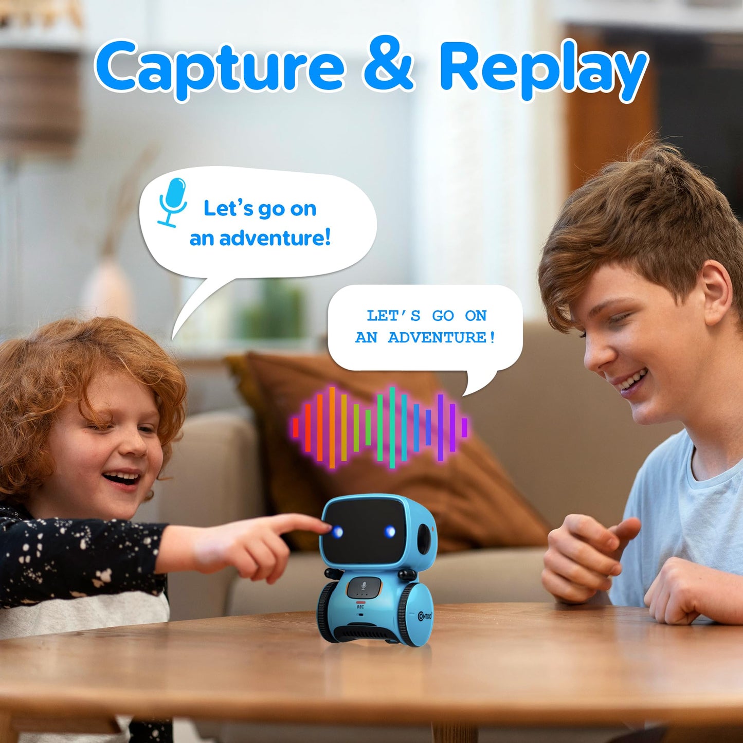 Contixo R1 Robot Toys for Kids - Smart Robots for Kids Voice Control Talking Dancing Learning Educational Toys for Boys Girls To