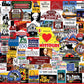 White Mountain 1000 Piece Jigsaw Puzzle - I Love Missouri, Gateway Arch, Kansas City Zoo, Engineered Wood