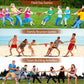 WYRJXYB Field Day Tug a War Rope Games 60FT for Kids and mature-themed  Outdoor Outside Activities Carnival Easter Games for Kids Family Reunion Birthday Party Lawn Picnic Yard Game for Team Building  Brown